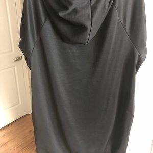 Hooded Shirt Dress/hooded top